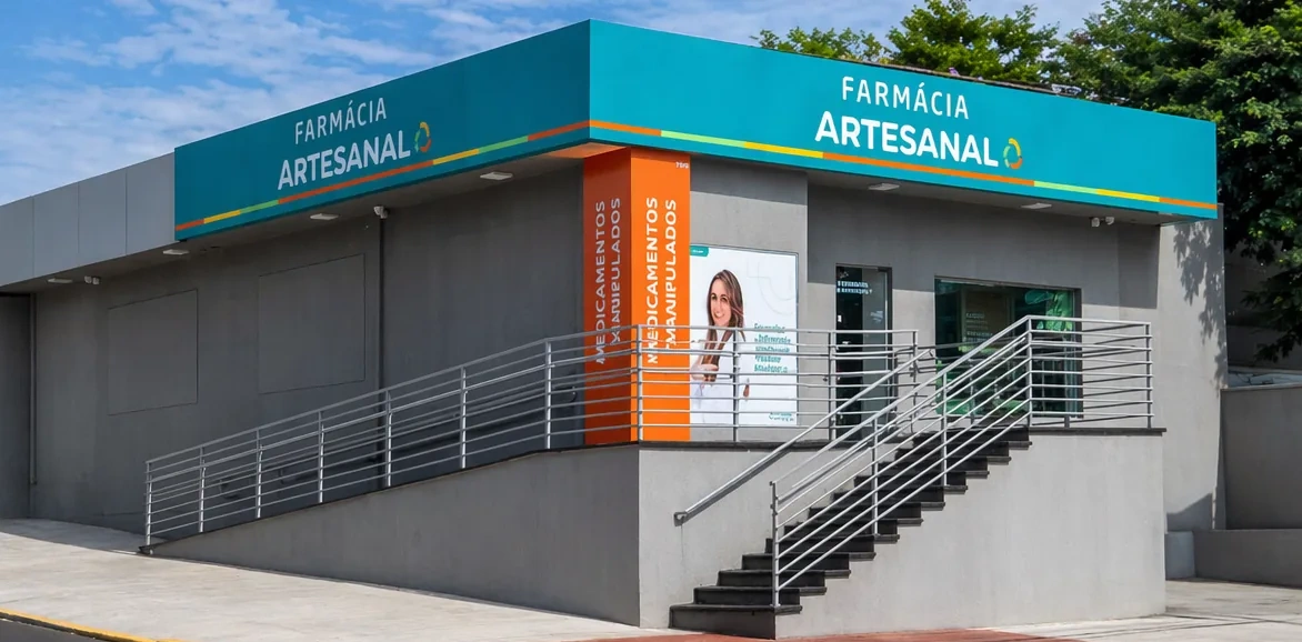 Fachada da Farmácia Artesanal Ribeirão Preto